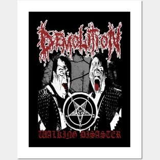 "DEMOLITION (black metal)" Posters and Art